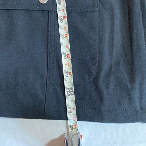 New Peck & Peck Size Medium Lightweight Zippered Jacket with Roll Up Snap Sleeve - Picture 13 of 16